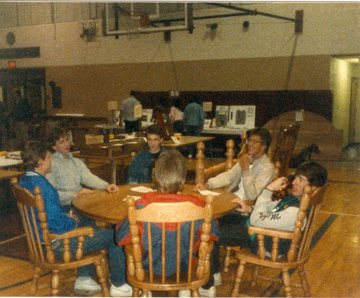 Table and Chairs - Way Back